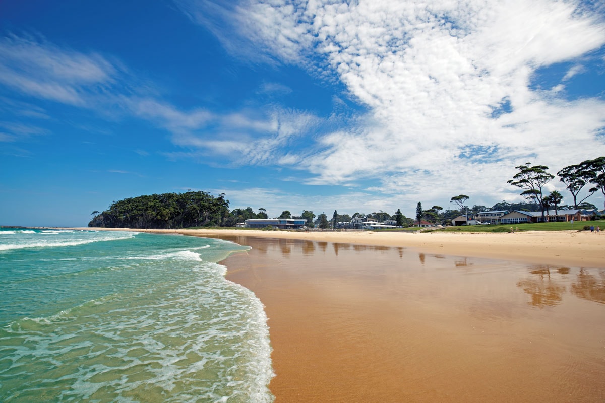 NSW South Coast headland and ocean views